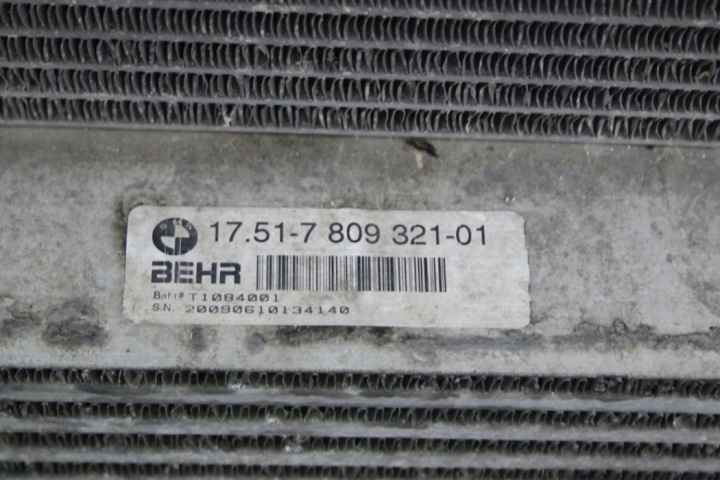 фото №11, Комплект радиатор bmw x5 e70 7809321 3.0l дизель 210kw 2009