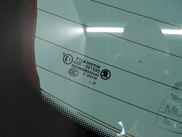 фото №13, Крышка крышка зад задняя багажника стекло спойлер skoda octavia iii rs vrs