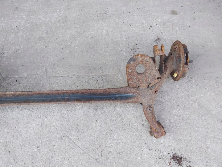 фото №6, Toyota yaris ii iii балка підвішування зад барабани