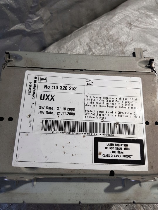 фото №3, Радио навигация opel insignia a 13320252