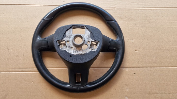 фото №7, Кермо мультифункція vw passat b6 b7 golf vi 3c8419891be шкіра