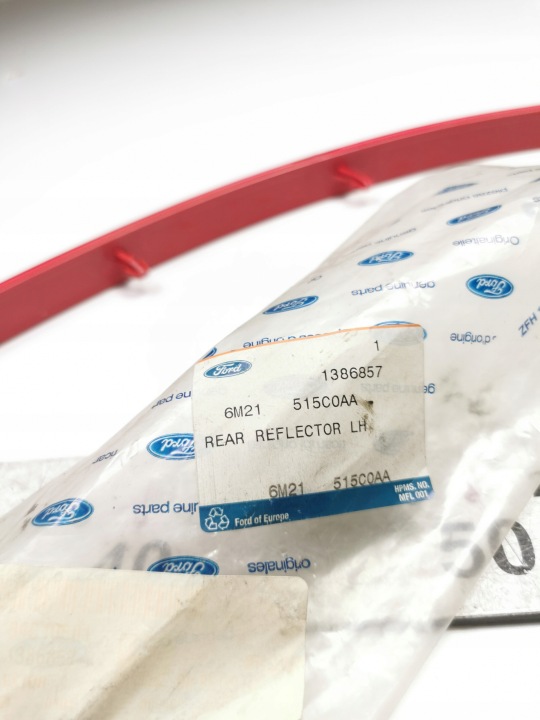фото №8, Відбивач бампера ліве зад ford s-max mk1 / galaxy mk3 oem номер 1386857
