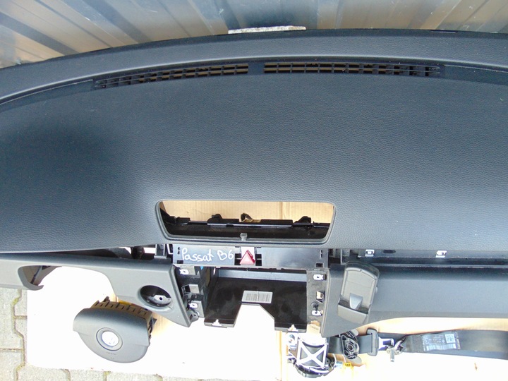 фото №8, Консоль панель комплект подушка безпеки ремені vw passat b6