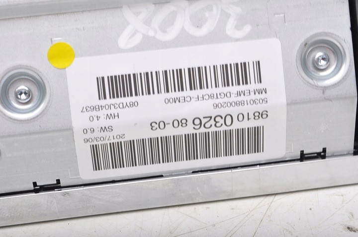 фото №9, Peugeot 3008 ii дисплей радио 9810032680