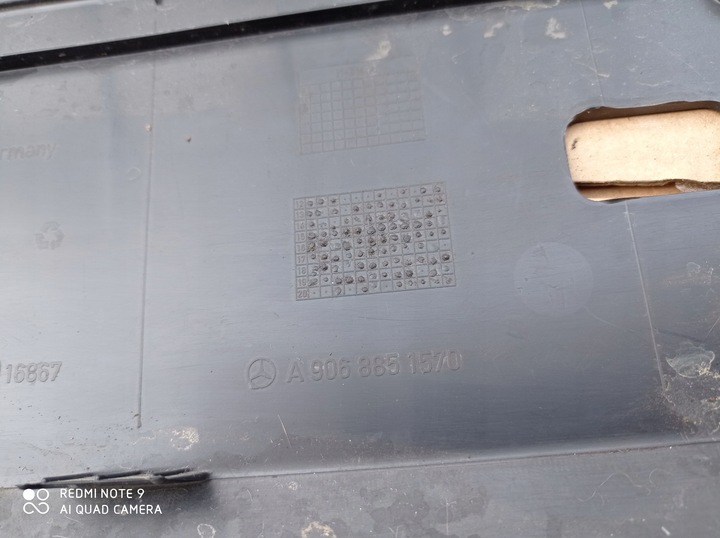 фото №6, Mercedes sprinter 906 бампер переднее a9068851570