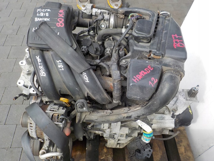 фото №13, Nissan micra k13 15r 1.2 80km двигатель hr12de комплектный