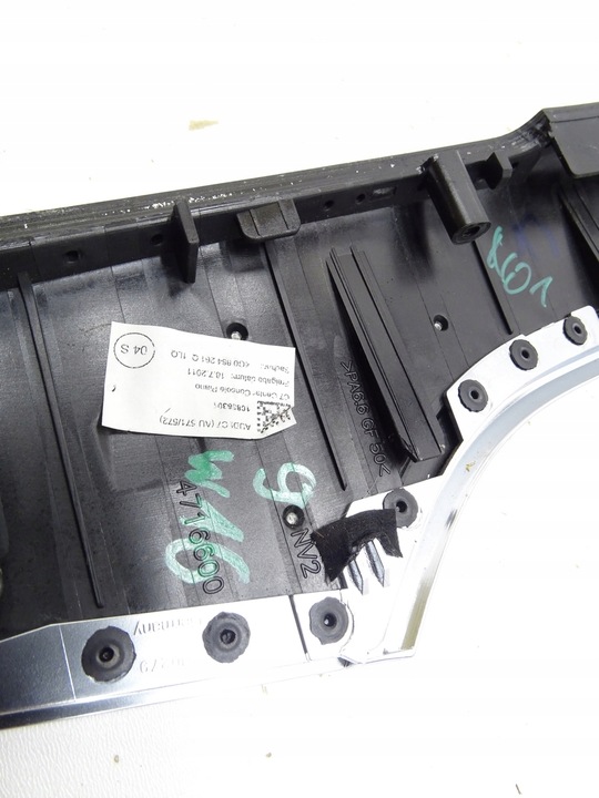 фото №9, Рамка dekor туннеля среднего audi a6 c7 пианино чёрный 4g0864261q