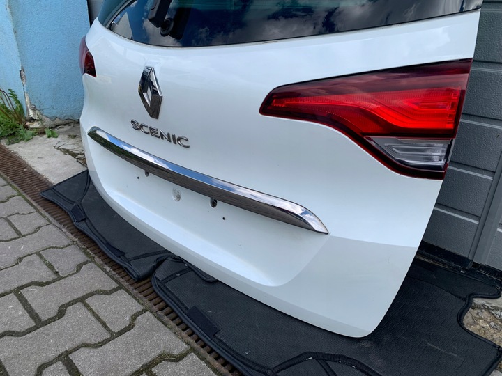 фото №3, Renault scenic iv кришка зад камера комплектна біла перлина аксесуари 2020