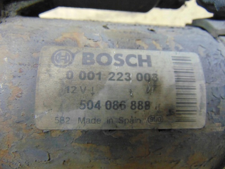 фото №6, Стартер iveco daily 3.0 hpi 99-06 504086888