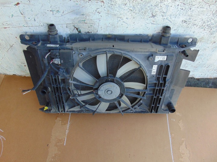 фото №1, Комплект радиатор pas вентилятор toyota avensis t27 1.6 бензин