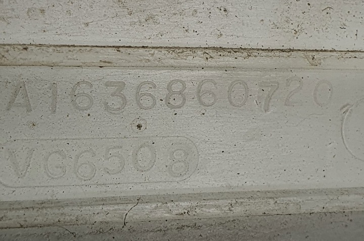 фото №6, Планка накладка порога левый перед mercedes ml w163