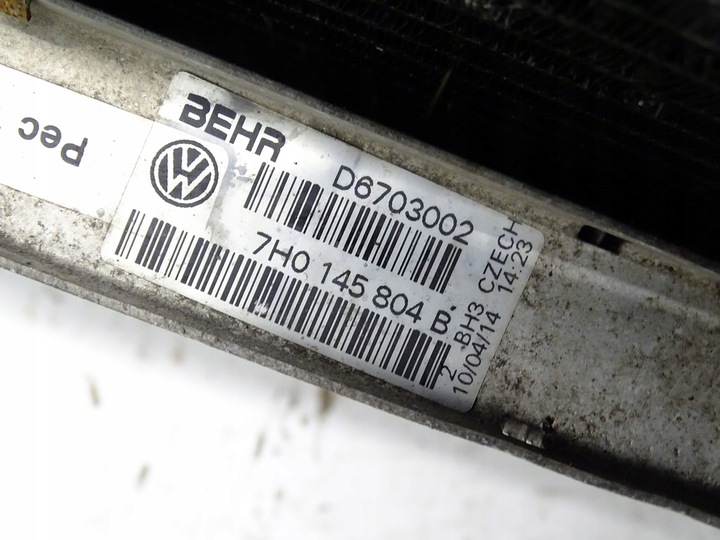 фото №12, Комплект радиатор интеркулер вентиляторы vw transporter t5 рестайлинг 2.0 tdi