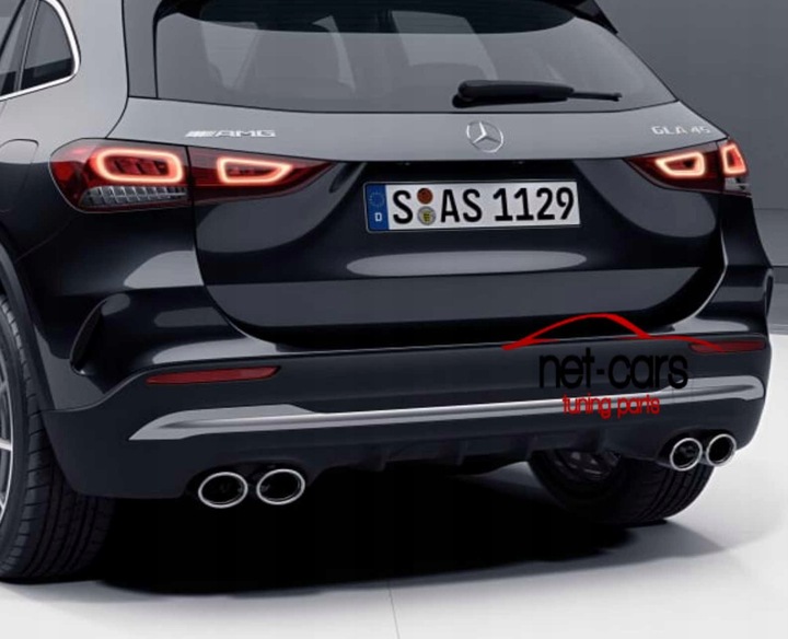 фото №14, Диффузор спойлер kon mercedes gla suv h247 amg 45 c