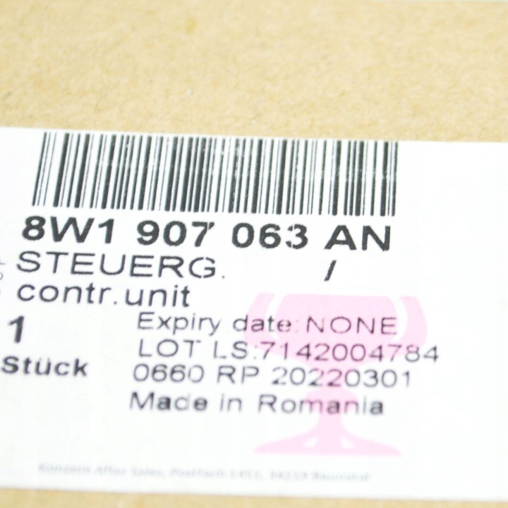 фото №8, Audi a4 b9 комфорт контроль unit 8w1907063an