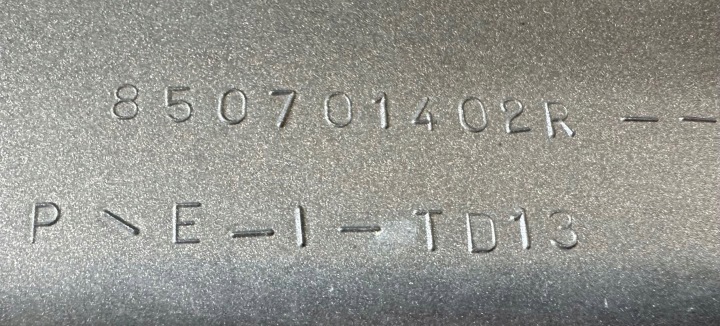 фото №10, Dacia sandero iii stepway спойлер молдинг бампера зад 850701402r