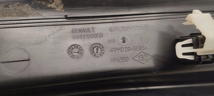 фото №15, Панель під лобовим склом renault grand scenic iii 2,0 dci