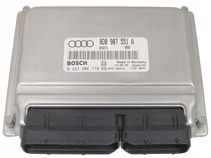 фото №1, Ecu audi s4 2.7 v6 biturbo 8d0907551a 0261206110