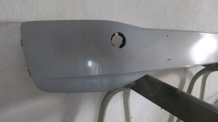 фото №13, Vw up рестайлинг 16-23 бампер перед белый серый жемчуг 1s0807221f