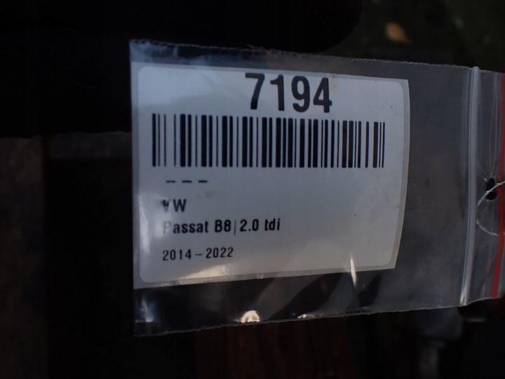 фото №9, Катализатор vw passat b8 sedan 2016 2.0 dsg eu 3q0131701f 7194