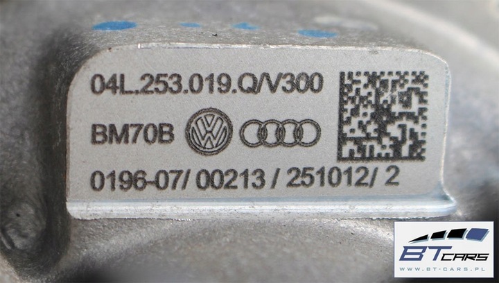 фото №7, Vw audi skoda seat турбіна турбонагнітач 04l253019q 04l253010b 2.0 tdi 04l
