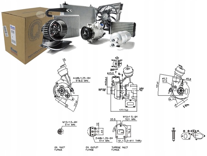 фото №1, Турбонагнітач vw california t4 camper transporter iv 2.5d
