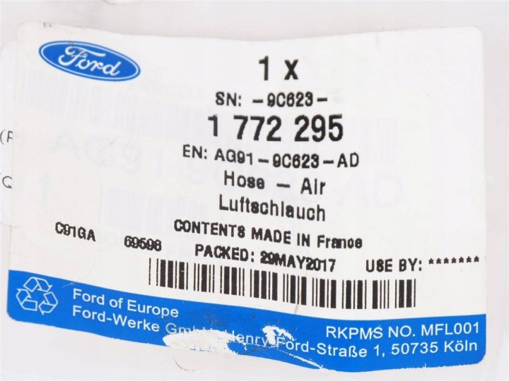 фото №11, Труба фильтра воздуха 2.0tdci ford mondeo mk4 smax