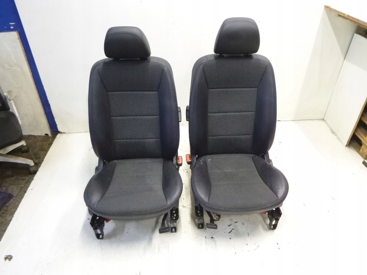 фото №5, Сидіння обшивки оббивка комплект mercedes w169 a клас шкіра