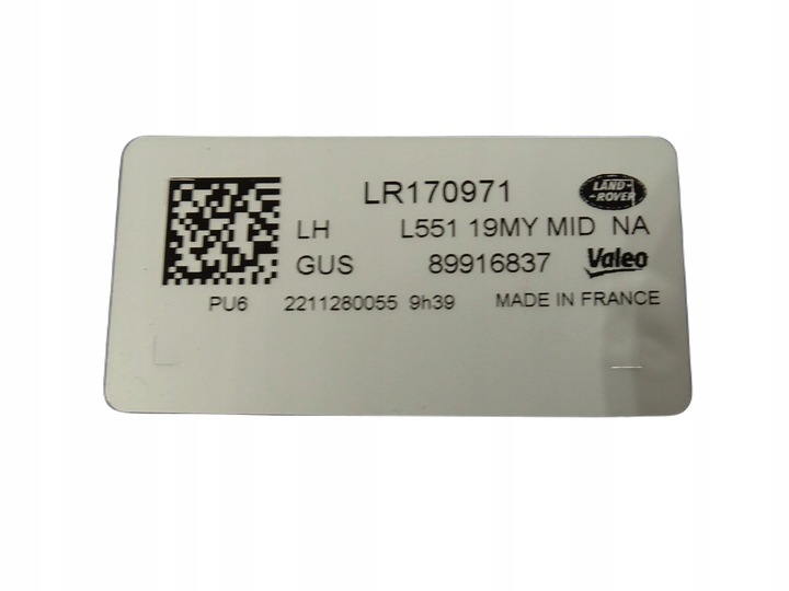 фото №13, Новая оригинальная лампа фара led mid usa na new evoque my19 k8d213006bc