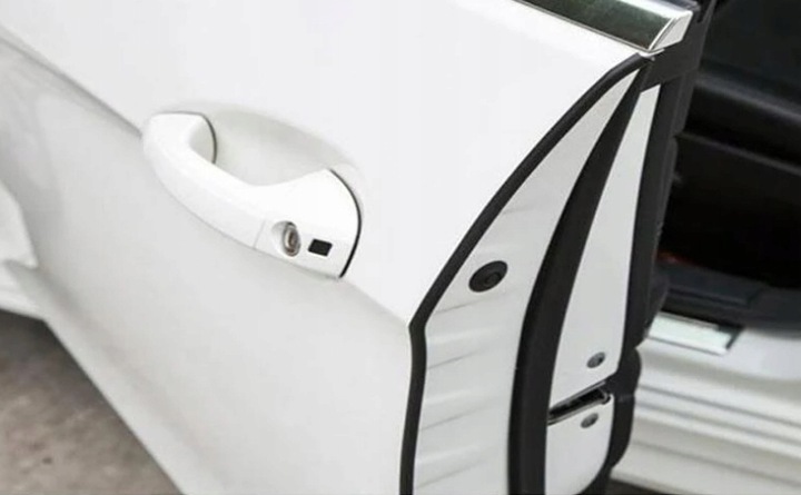 фото №10, Профиль защита краю дверь автомобиля металу отбойник край автомобиль чёрный 5m