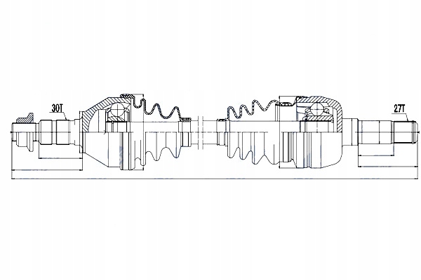 фото №11, Піввісь привідна opel astra j 2.0cdti 09- права mtm nty