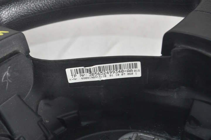 фото №9, Vw polo 9n iv руль трёхспицевый з подушка безопасности 6q0419091t