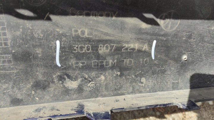 фото №12, Vw passat b8 бампер переднє перед 3g0807221a