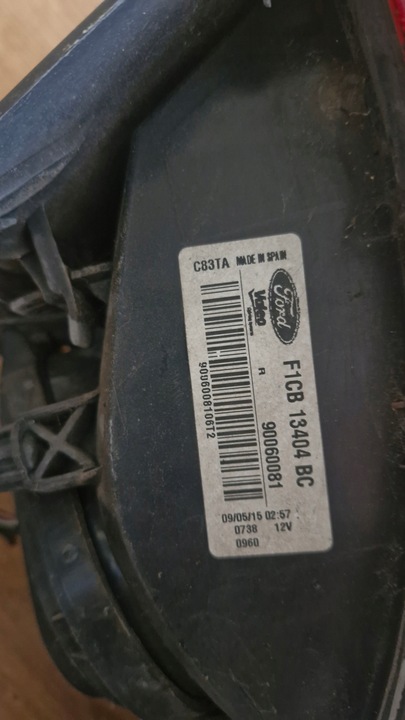 фото №10, Лампа правий зад ford c max mk2 рестайлінг f1cb13404bc