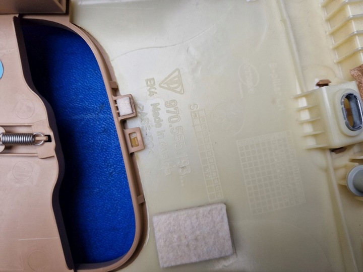 фото №14, Стойка b маскировочная накладка защита левая porsche panamera 970 luxor бежевый beż