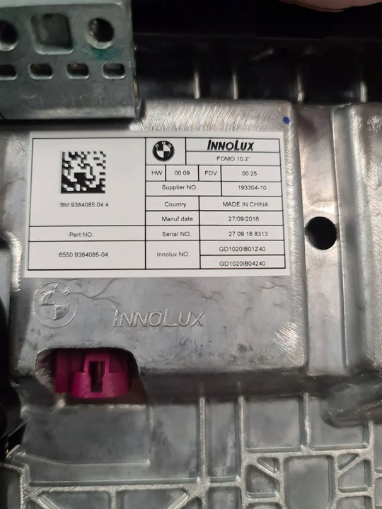 фото №7, Bmw g11 g12 монітор дисплей 9384085