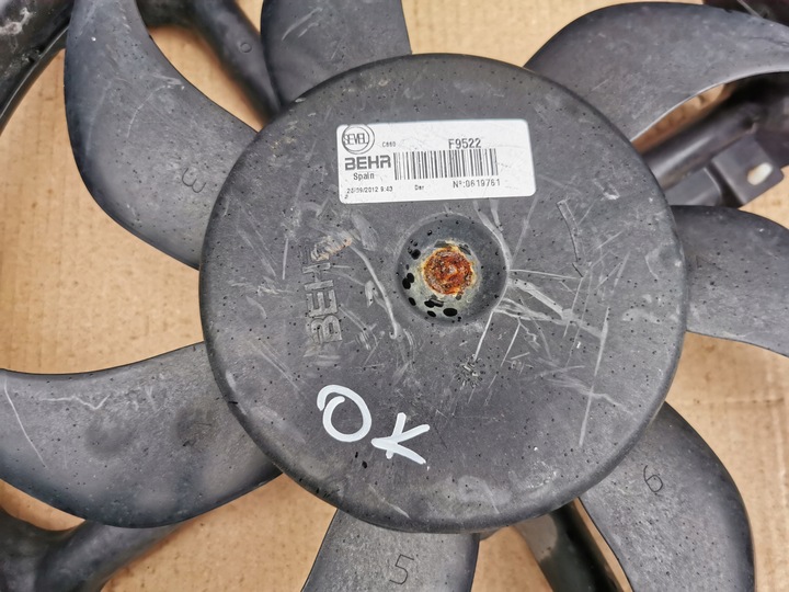 фото №8, Fiat ducato jumper boxer вентилятор радиатор 1364163080