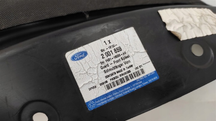 фото №7, Підкрилок ліві перед ford transit mk8 fk31-16035-ad