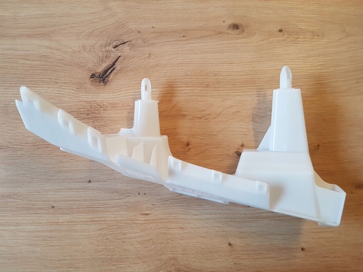 фото №11, Mitsubishi оригинальный номер 8301d662 кронштейн правые бампера передняя. ползун eclipse cross