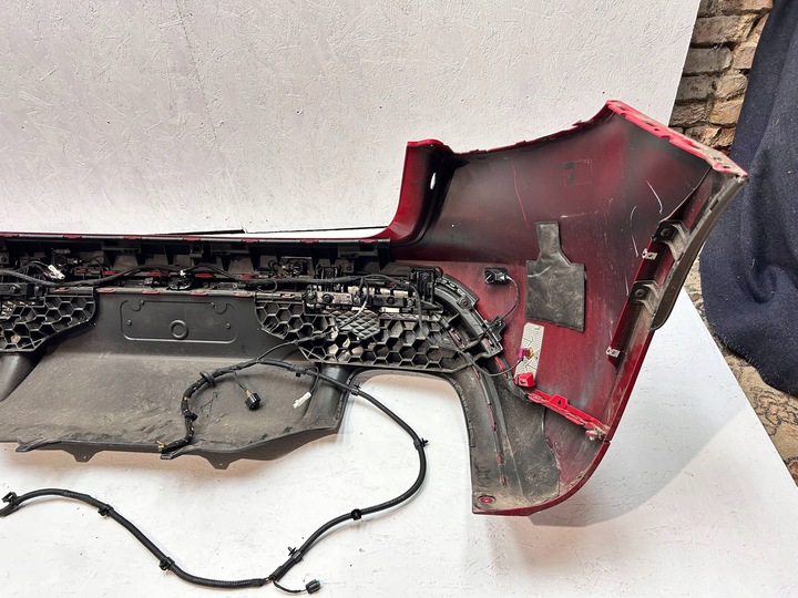 фото №11, Porsche macan рестайлінг 2022 - pod 4 pdc бампер зад задній m3c karminrot