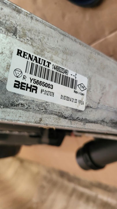 фото №9, Радіатор комплект вода кондиціонер охолоджувач вентилятор kangoo ii citan 1.5 dci 2015