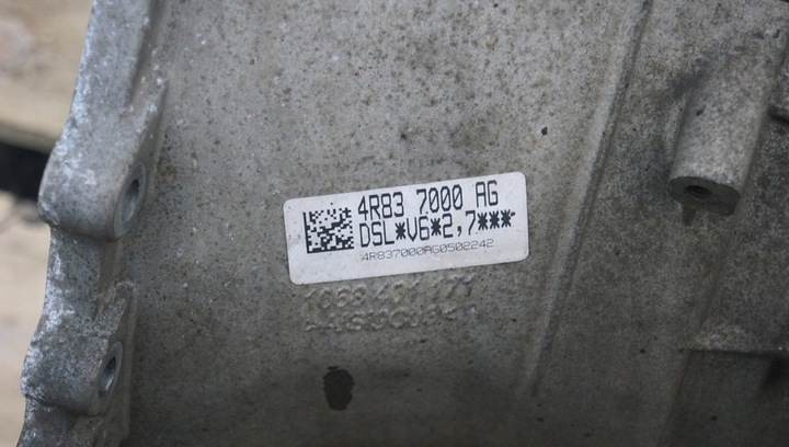 фото №8, Коробка передач коробки передач jaguar 2.7d v6 4r837000ag 6hp-26