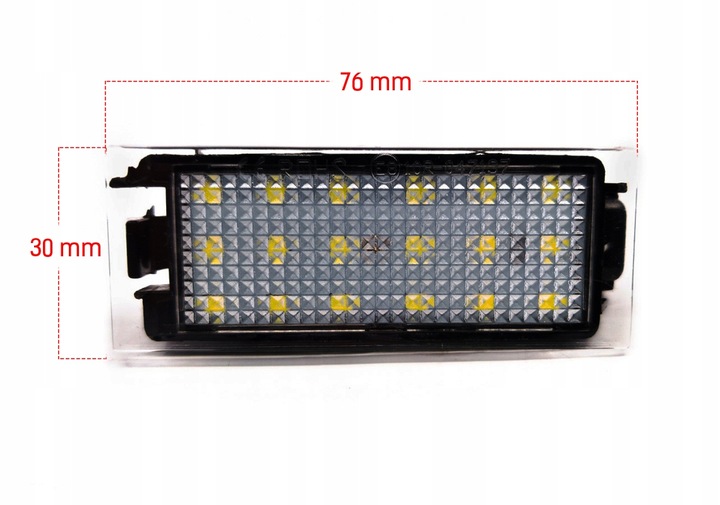 фото №14, Лампочки світлодіодні led номерного знака реєстраційний renault megane ii 2002-2008