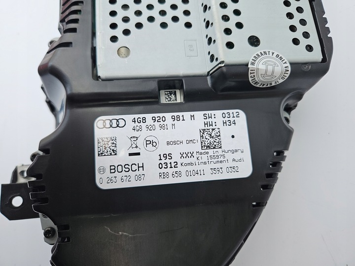 фото №5, Спидометр приборы audi a6 c7 a7 4g usa бензин 3.0 tfsi 3.0t