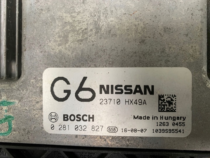 фото №9, Nissan qashqai 2016r 1.6 dci компьютер блок управления ecu двигателя 23710hx49a