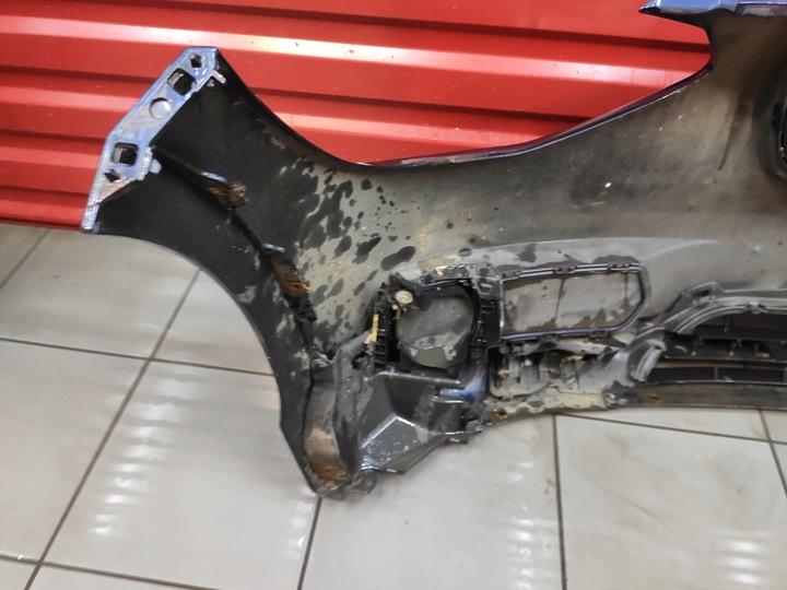 фото №12, Bmw 1 f20 бампер перед переднє a76 tiefseeblau комплектний оригінал