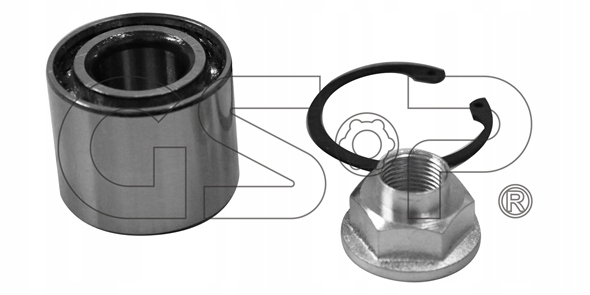 фото №2, Gsp gk3966 підшипник, набір ремонтний ступиці suzuki