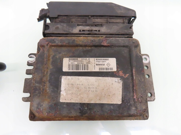 фото №9, Замок зажигания блок управления renault scenic i fl 1.6 s110030054a 8200035891
