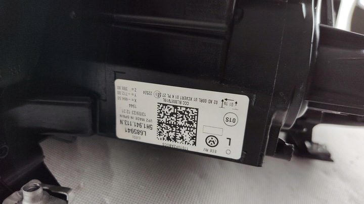 фото №13, Vw golf 8 viii r-line 5h1 полный led левый r line фара лампа левая