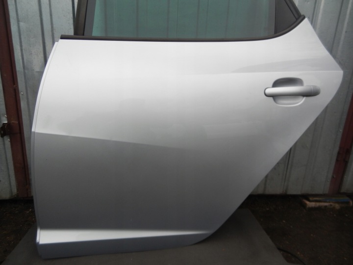фото №11, Двері ліві зад комплектні seat ibiza iv 6j ls7y
