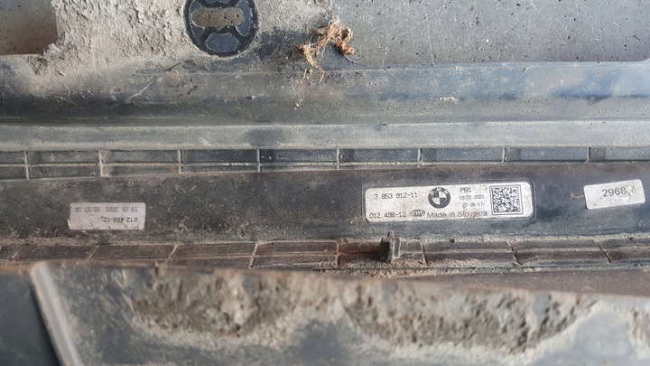 фото №15, Планка накладка пороговая правая сторона bmw g11 g12 7853912 демонтаж